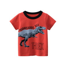 男童夏款恐龙短袖薄款T恤9731