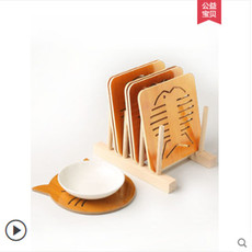 隔热垫餐桌垫小块防烫垫家用防热垫盘子垫子碗垫茶杯垫砂锅垫餐垫