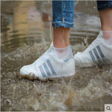 防雨鞋套男女硅胶鞋套防水雨天加厚防滑耐磨底儿童户外鞋套