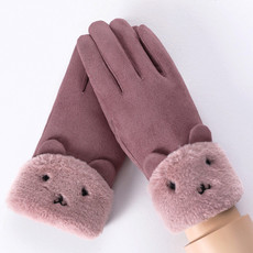 新款保暖手套女冬季手套批发户外触屏手套