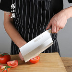 张小泉铭匠系列厨片刀2#菜刀家用切片刀厨师厨房专用小厨刀切菜切肉免磨厨房刀具