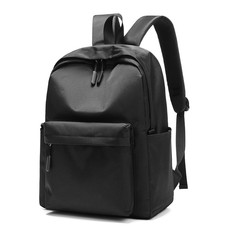 XOKY 双肩包男士背包大容量休闲女旅行电脑包学生书包 5001黑色