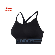 李宁/LI NING 训练系列女子轻度支撑紧身运动胸衣2021年夏季AUBR076