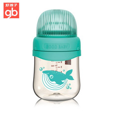 好孩子/gb奶瓶PPSU宽口径婴儿奶瓶防胀气防摔母乳实感新生儿鲸鱼奶瓶180ml