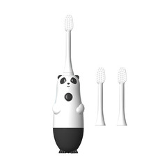 舒宁儿童电动牙刷非充电式卡通自动软毛电动牙刷3刷头D1905