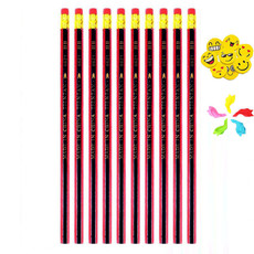 50支铅笔套装 HB铅笔学生写作六角30支铅笔儿童幼儿文具学习用品