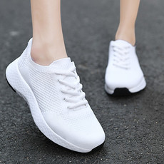 41大码女鞋夏季透气单网鞋小白鞋女薄款舒适轻便跑步休闲运动鞋防滑