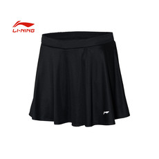 李宁/LI NING 羽毛球系列女子速干凉爽运动休闲裙裤2021年夏季ASKR022